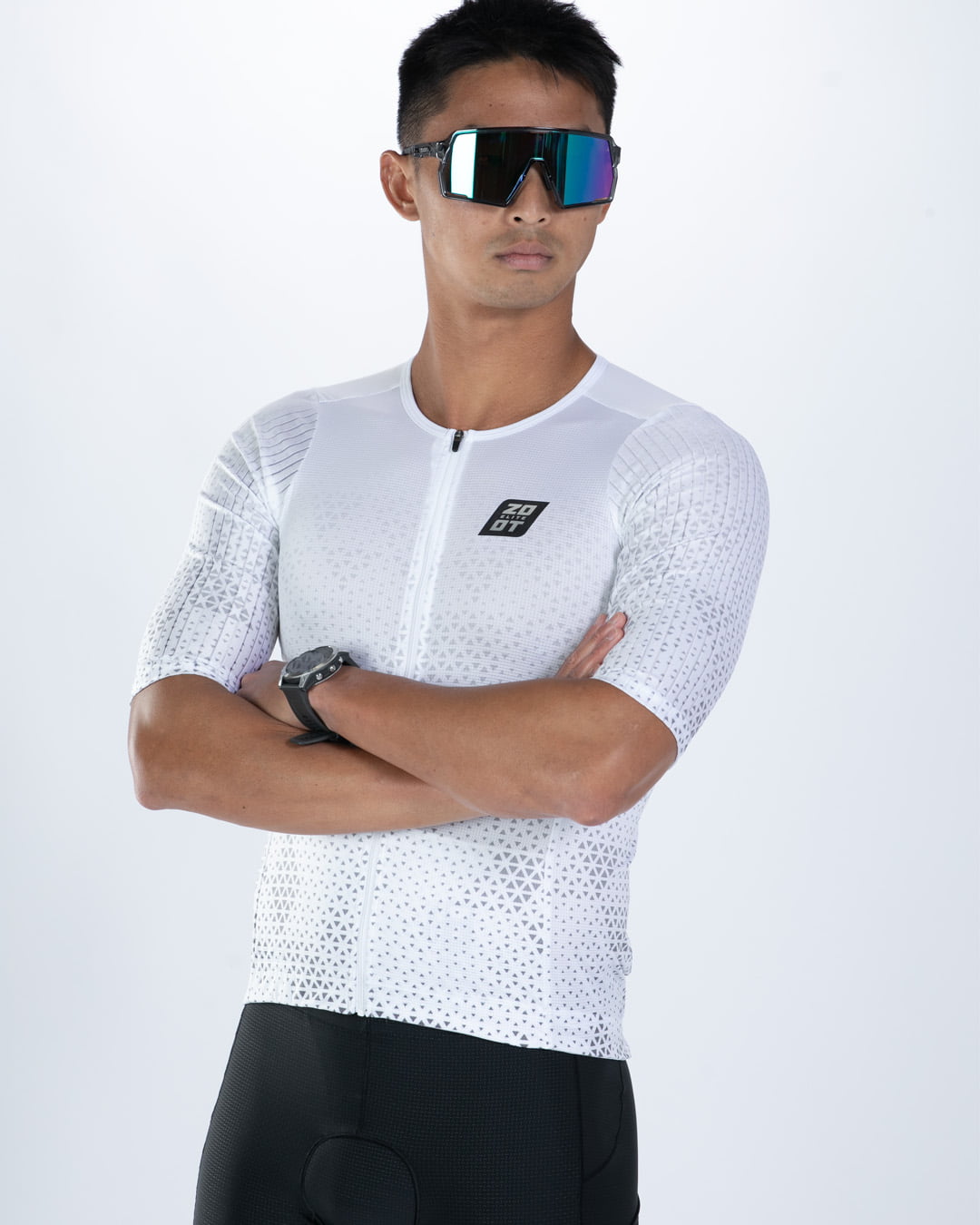 Men's Elite P1 Tri Aero Jersey - Sonic White – Zoot Sports