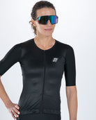 Zoot Sports TRI AERO JERSEYS Women's Elite P1 Tri Aero Jersey - Jet Black