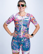 Zoot Sports TRI AERO JERSEYS Women's Ltd Tri Aero Jersey - Island Original