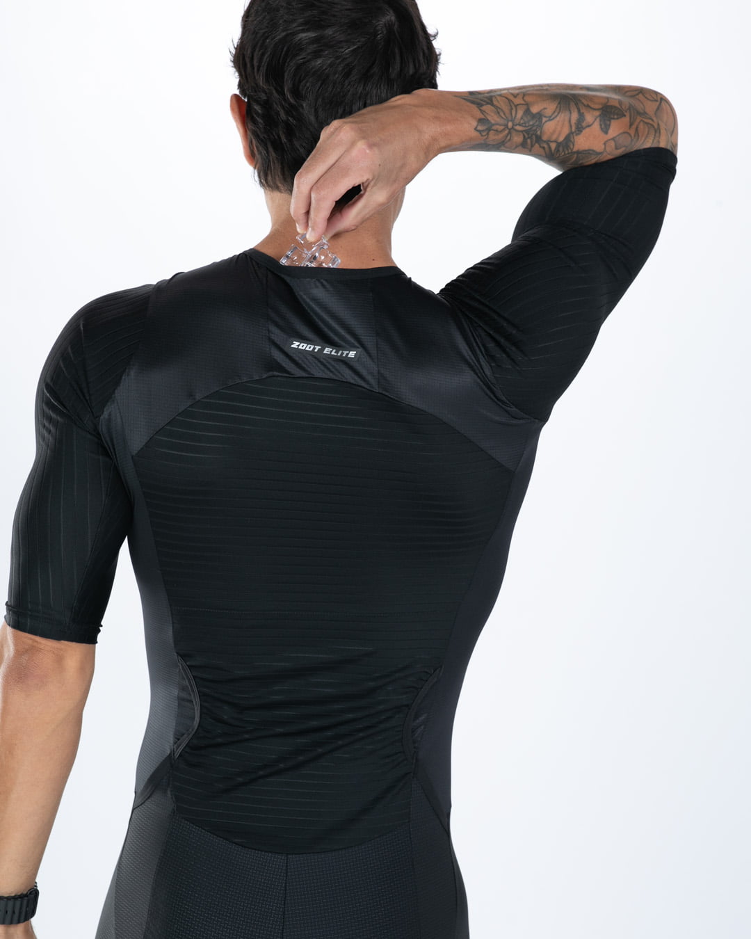 Men's Elite P1 Tri Aero Fz Racesuit - Jet Black – Zoot Sports