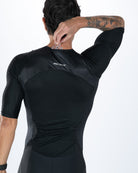 Zoot Sports TRI AERO RACESUITS Men's Elite P1 Tri Aero Fz Racesuit - Jet Black