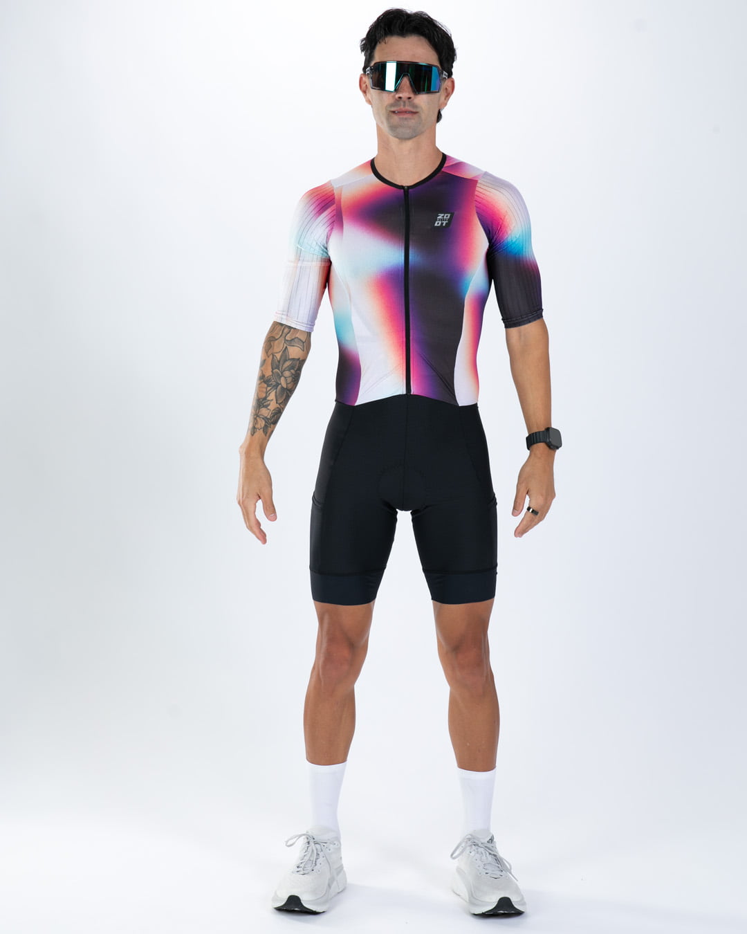 Men's Elite P1 Tri Aero Fz Racesuit - Sonic Shift – Zoot Sports