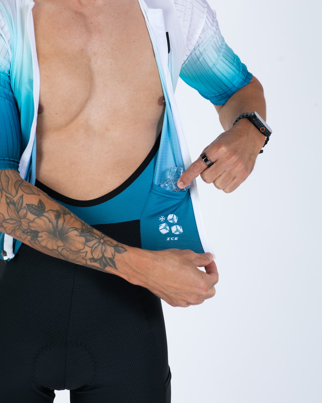 Men's Elite P1 Tri Aero Fz Racesuit - Sonic Wave – Zoot Sports