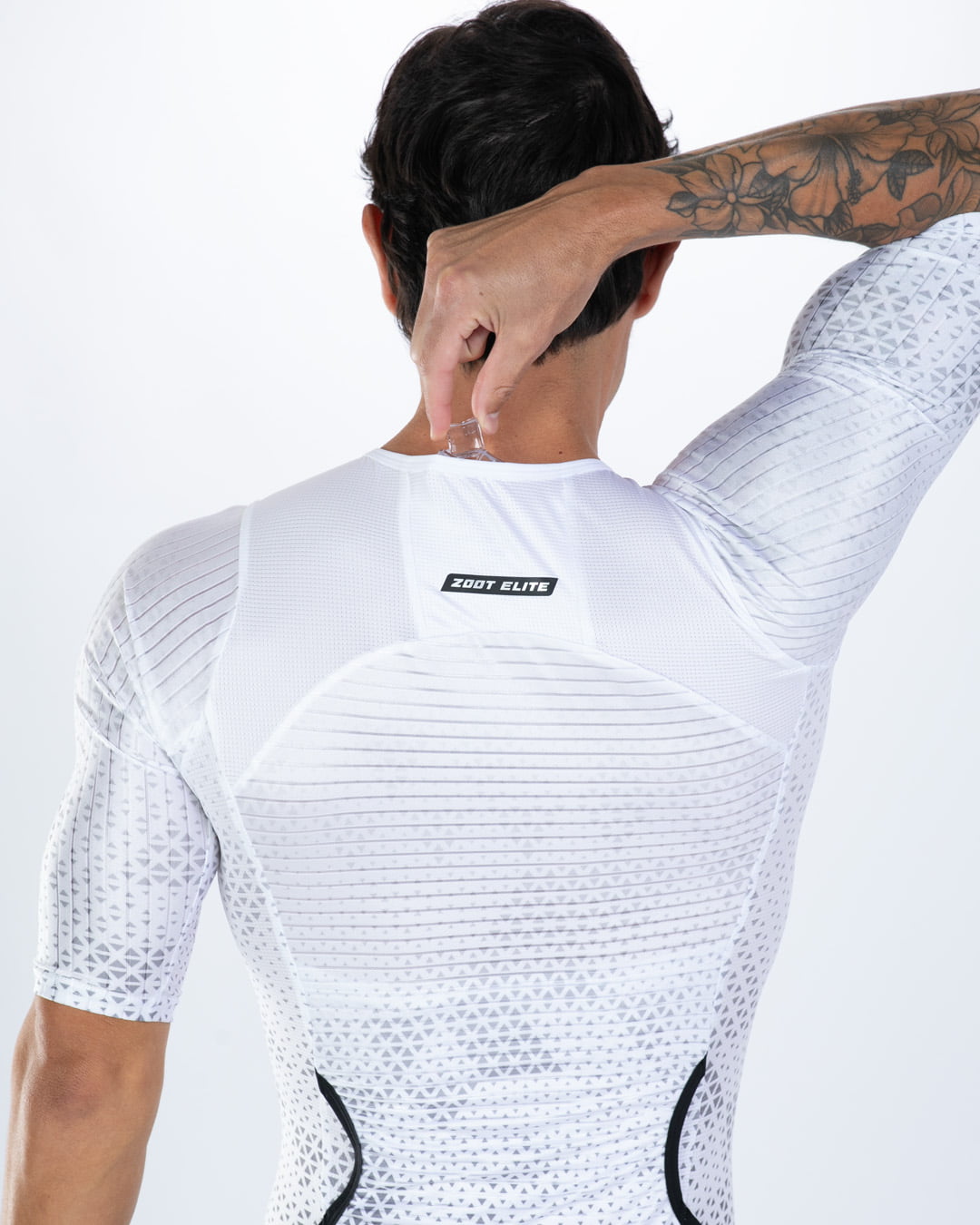 Zoot Sports TRI AERO RACESUITS Men's Elite P1 Tri Aero Fz Racesuit - Sonic White