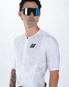 Zoot Sports TRI AERO RACESUITS Men's Elite P1 Tri Aero Fz Racesuit - Sonic White