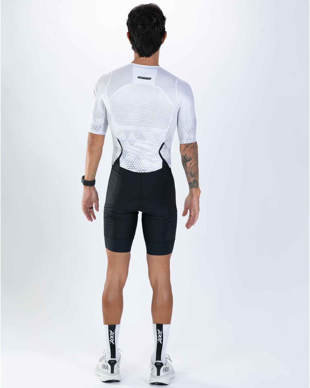 Zoot Sports TRI AERO RACESUITS Men's Elite P1 Tri Aero Fz Racesuit - Sonic White