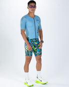 Zoot Sports TRI AERO RACESUITS Men's Ltd Tri Aero Fz Racesuit - Florescence