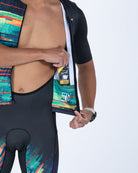 Zoot Sports TRI AERO RACESUITS Men's Ltd Tri Aero Fz Racesuit - Glitch
