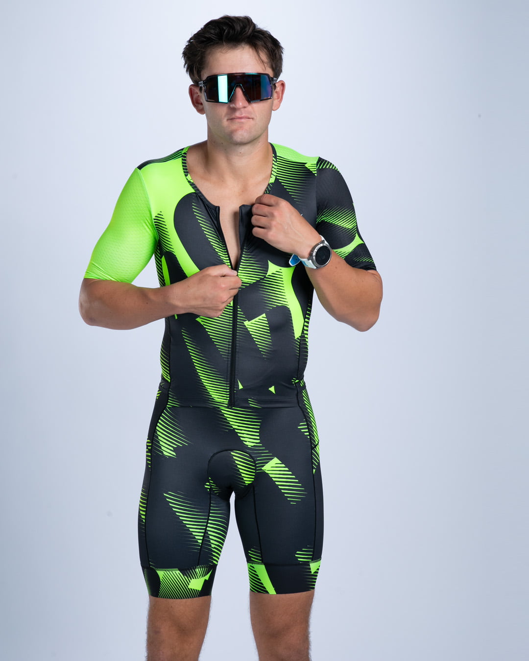 Men's Ltd Tri Aero Fz Racesuit - IM Heat – Zoot Sports