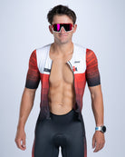 Zoot Sports TRI AERO RACESUITS Men's Ltd Tri Aero Fz Racesuit - IM Velocity