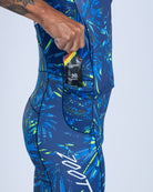 Zoot Sports TRI AERO RACESUITS Men's Ltd Tri Aero Fz Racesuit - Island Original