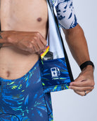 Zoot Sports TRI AERO RACESUITS Men's Ltd Tri Aero Fz Racesuit - Island Original