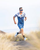 Zoot Sports TRI AERO RACESUITS Men's Ltd Tri Aero Fz Racesuit - Island Original