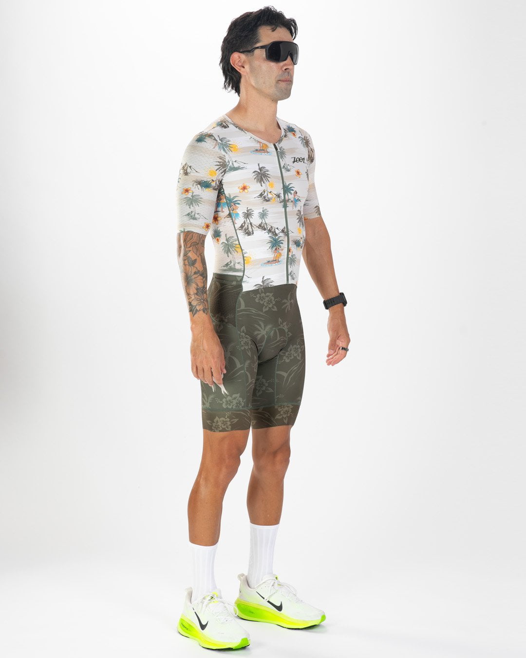 Zoot Sports TRI AERO RACESUITS Men's Ltd Tri Aero Fz Racesuit - Kaholo