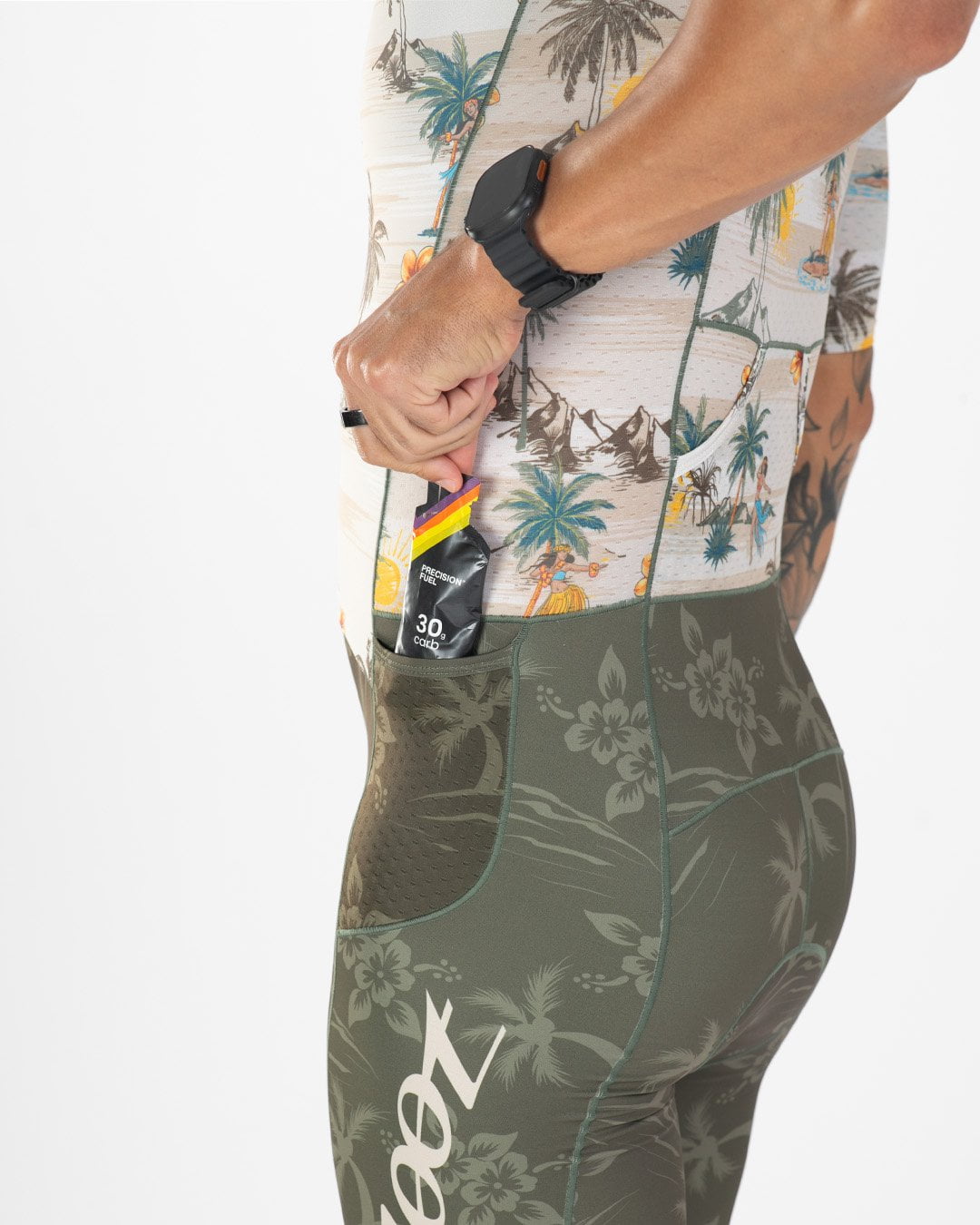 Zoot Sports TRI AERO RACESUITS Men's Ltd Tri Aero Fz Racesuit - Kaholo