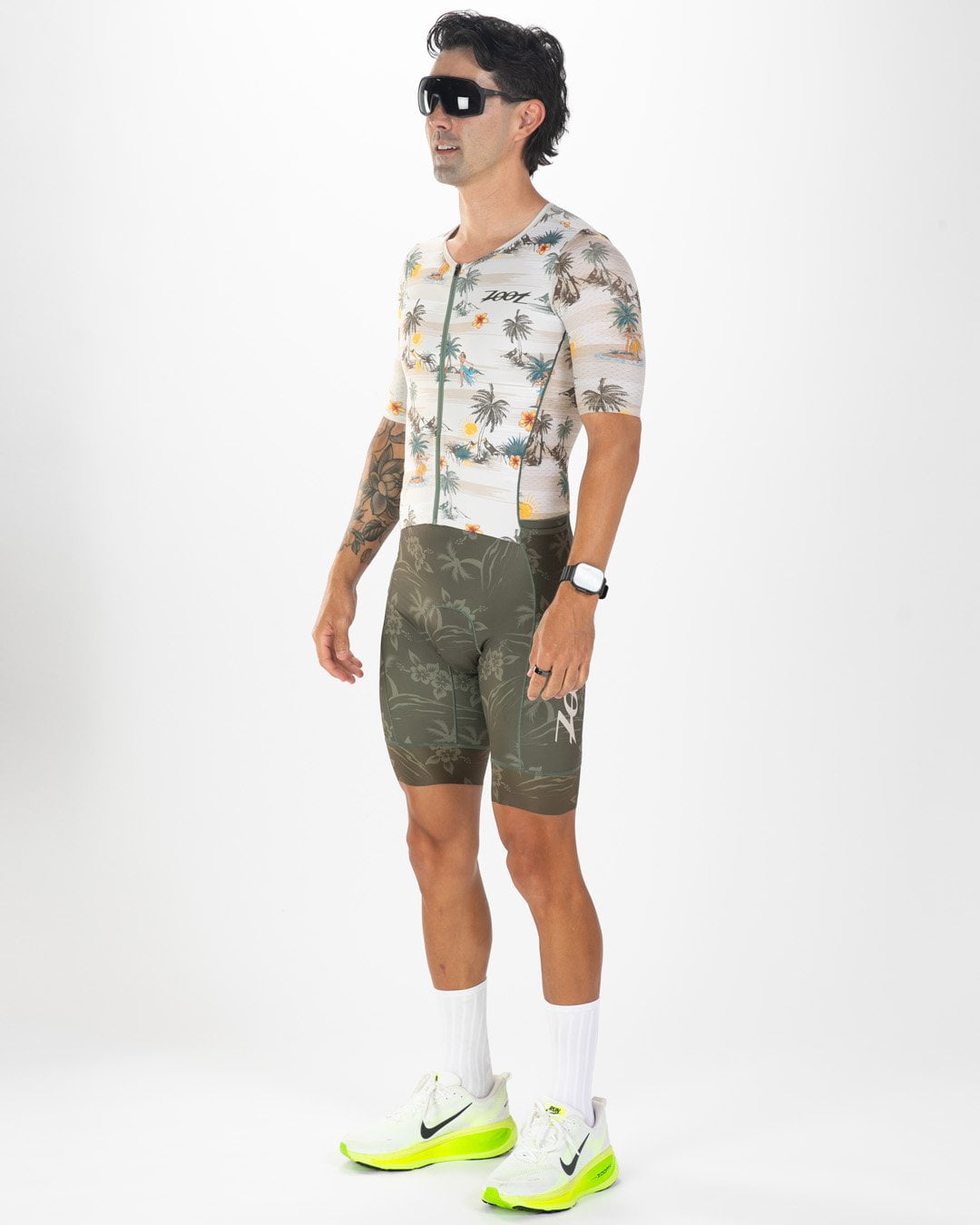 Zoot Sports TRI AERO RACESUITS Men's Ltd Tri Aero Fz Racesuit - Kaholo