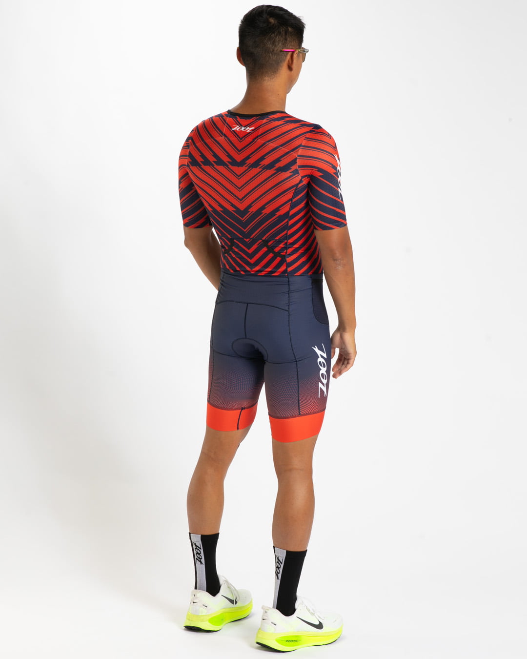 Zoot Tri Aero Full Zip Racesuitキャップ付き！ Men's Ltd Tri Aero Fz Racesuit - IM Energy Lab – Zoot Sports