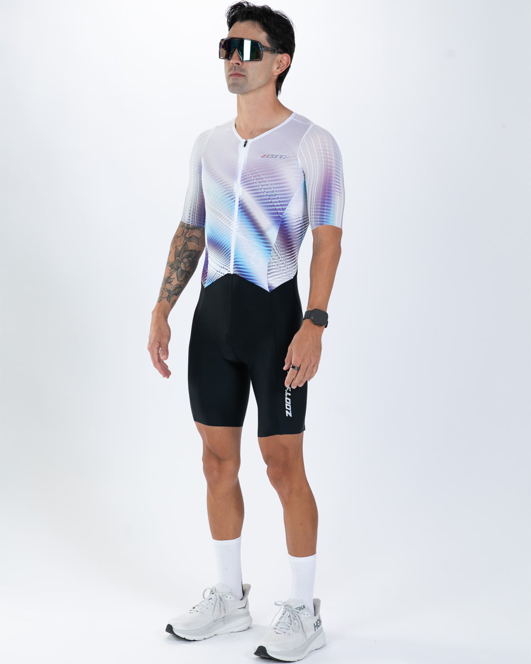 Men's Elite P1 Tri Aero Fz Racesuit - Sonic Wave – Zoot Sports