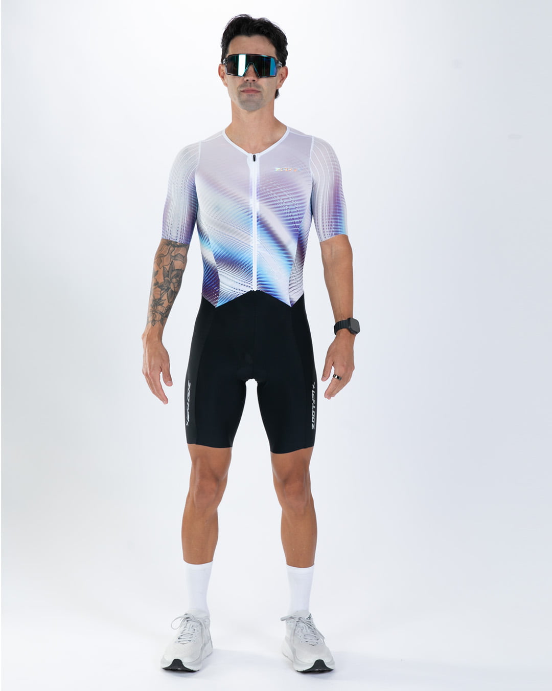 Men's Elite P1 Tri Aero Fz Racesuit - Sonic Wave – Zoot Sports