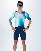Zoot Sports TRI AERO RACESUITS Men's Ultra Tri P1x Racesuit - Prism