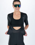 Zoot Sports TRI AERO RACESUITS Women's Elite P1 Tri Aero Fz Racesuit - Jet Black