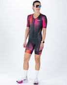 Zoot Sports TRI AERO RACESUITS Women's Ltd Tri Aero Fz Racesuit - Afterglow