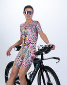 Zoot Sports TRI AERO RACESUITS Women's Ltd Tri Aero Fz Racesuit - Fierce