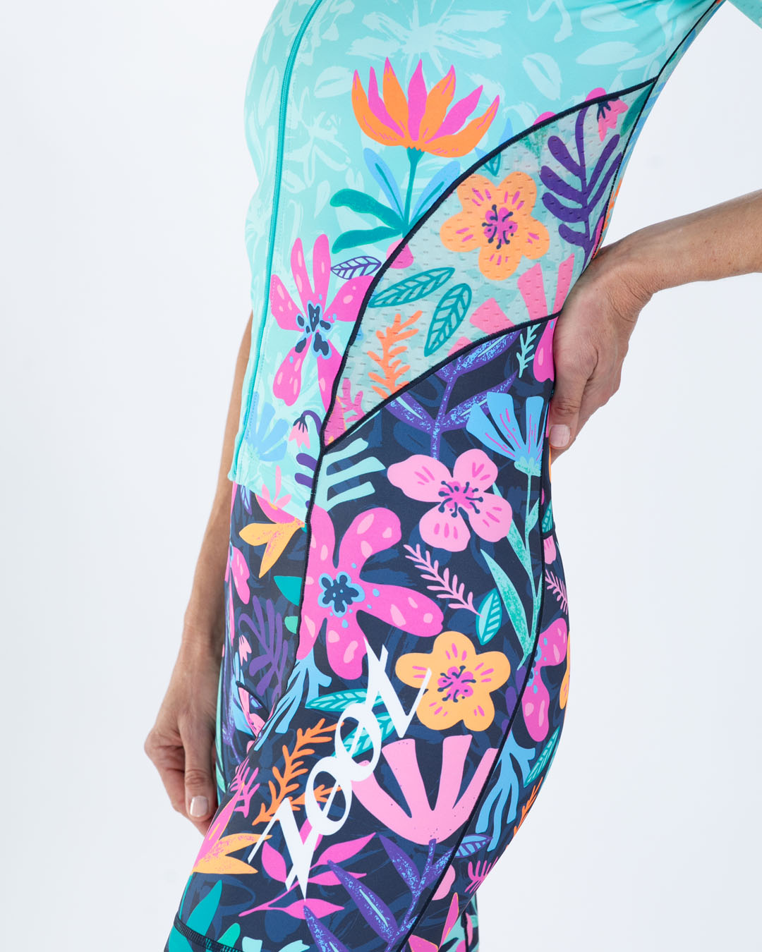 Women's Ltd Tri Aero Fz Racesuit - Florescence – Zoot Sports