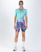 Zoot Sports TRI AERO RACESUITS Women's Ltd Tri Aero Fz Racesuit - Florescence