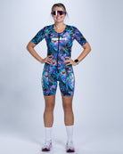 Zoot Sports TRI AERO RACESUITS Women's Ltd Tri Aero Fz Racesuit - IM Energy Lab