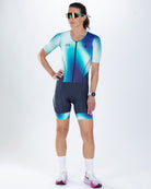 Zoot Sports TRI AERO RACESUITS Women's Ltd Tri Aero Fz Racesuit - Prism