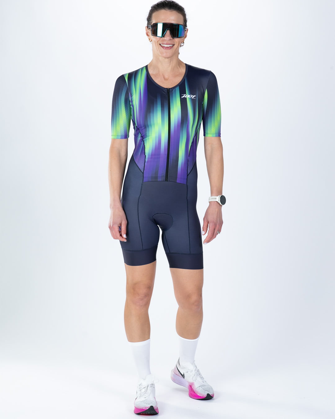 Zoot Sports TRI AERO RACESUITS Women's Ltd Tri Aero Fz Racesuit - Reflection