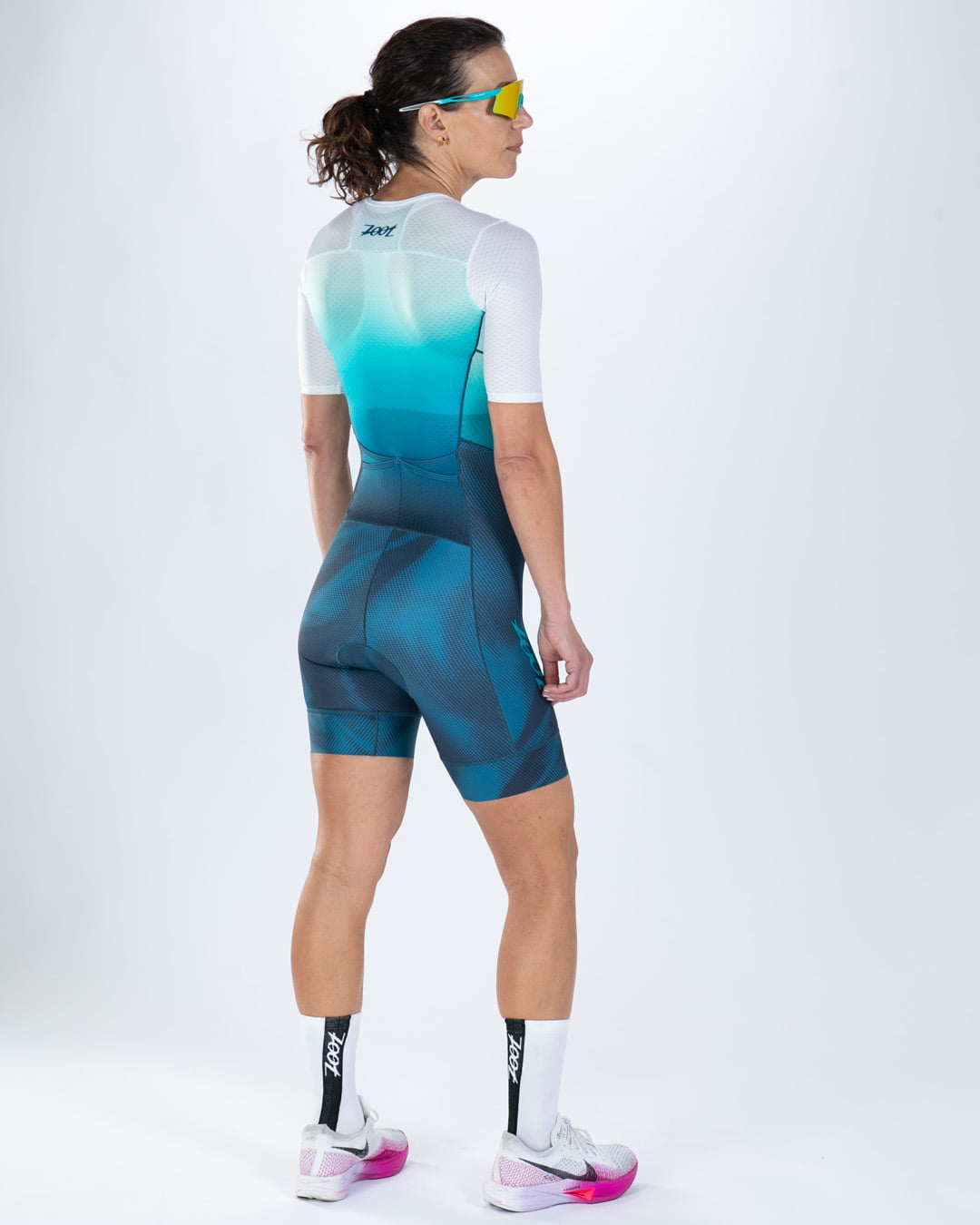 Zoot Sports TRI AERO RACESUITS Women's Ltd Tri Aero Fz Racesuit - Riptide