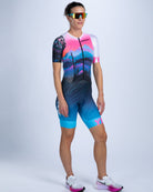 Zoot Sports TRI AERO RACESUITS Women's Ultra Tri P1 Racesuit - Elements