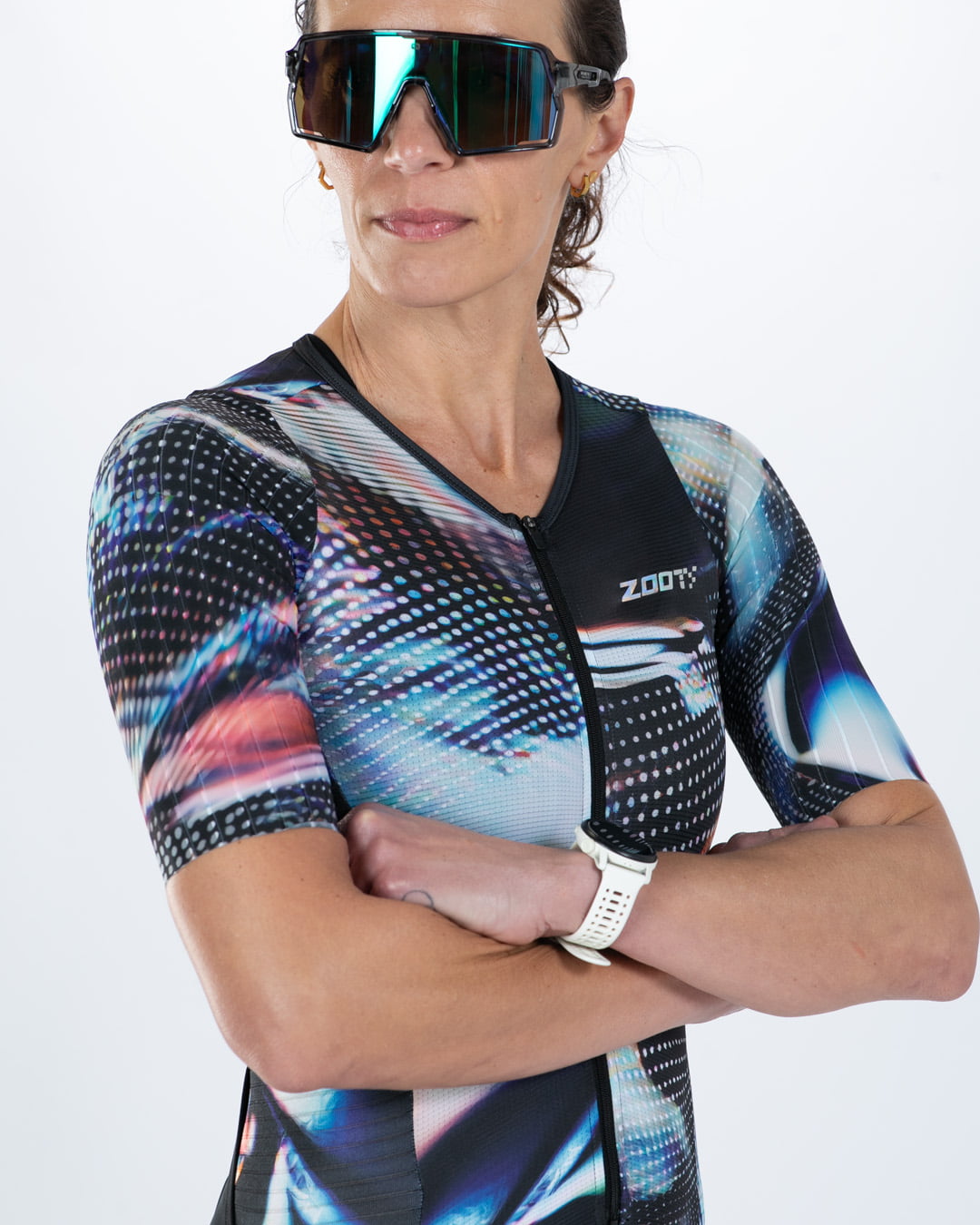 Women's Ultra Tri P1x Racesuit - Afterburn – Zoot Sports