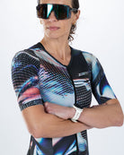 Zoot Sports TRI AERO RACESUITS Women's Ultra Tri P1x Racesuit - Afterburn