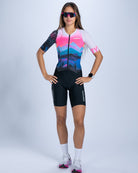 Zoot Sports TRI AERO RACESUITS Women's Ultra Tri P1x Racesuit - Elements