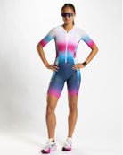 Zoot Sports TRI AERO RACESUITS Women's Ultra Tri P1x Racesuit - Paradise