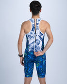 Zoot Sports TRI BACKZIP RACESUITS Men's Sprint Tri Hyperglide Backzip Racesuit - Island Original
