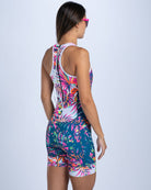 Zoot Sports TRI BACKZIP RACESUITS Women's Sprint Tri Hyperglide Backzip Racesuit - Island Original