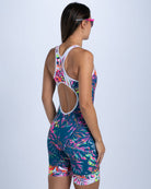 Zoot Sports TRI OPENBACK RACESUITS Women's Sprint Tri Hyperglide Open Back Racesuit - Island Original