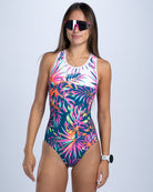 Zoot Sports TRI OPENBACK RACESUITS Women's Sprint Tri Hyperglide Open Back Swimsuit - Island Original