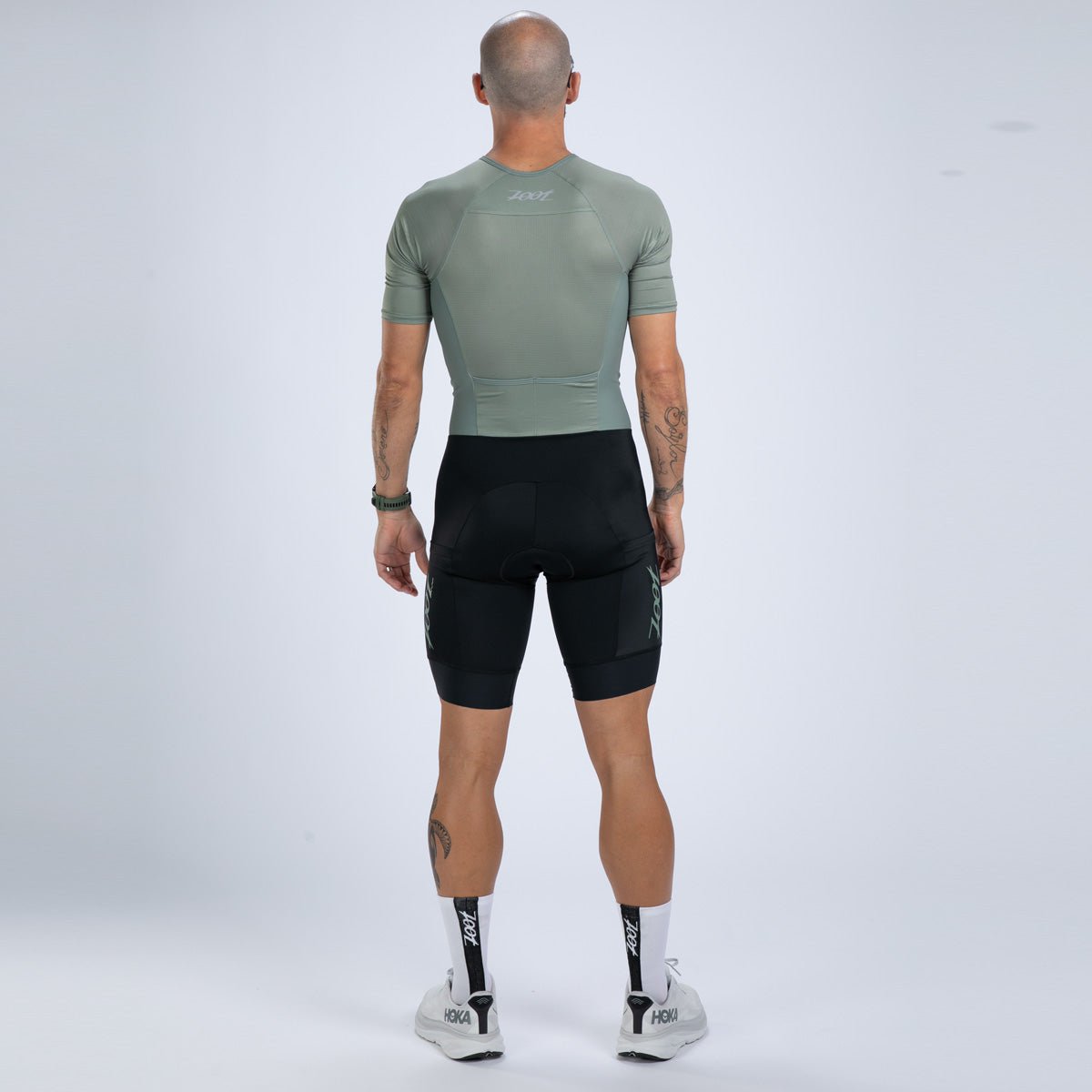 Zoot Sports TRI RACESUITS Men's Core Tri Aero Fz Racesuit - Army Green