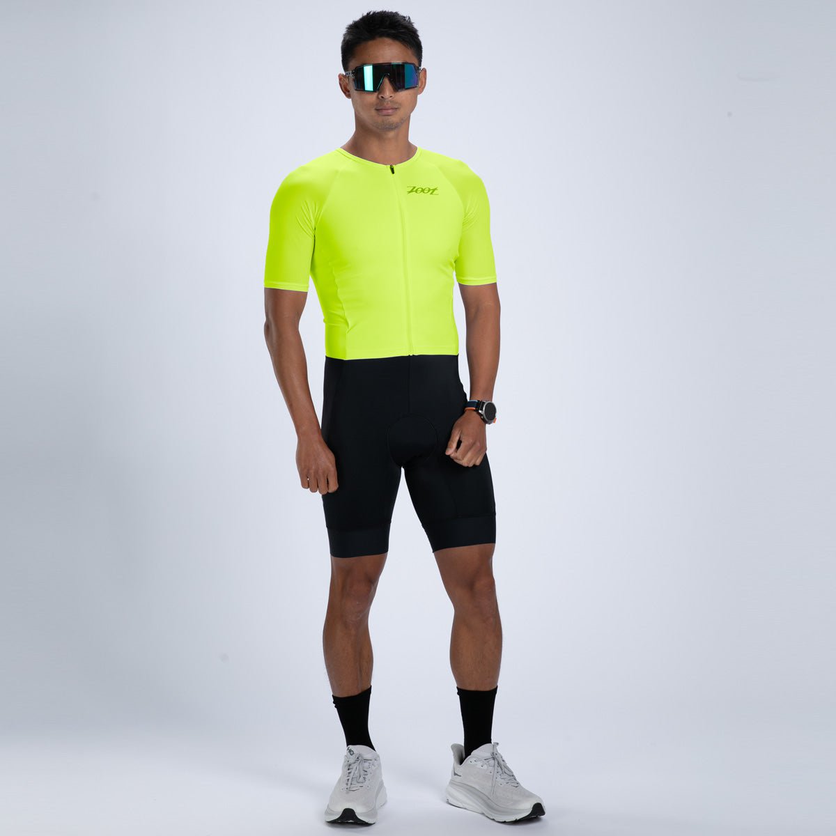 Men's Core Tri Aero FZ Racesuit - Hyper Yellow – Zoot Sports