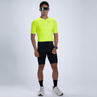Zoot Sports TRI RACESUITS Men's Core Tri Aero FZ Racesuit - Hyper Yellow