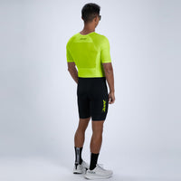 Zoot Sports TRI RACESUITS Men's Core Tri Aero FZ Racesuit - Hyper Yellow
