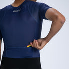 Zoot Sports TRI RACESUITS Men's Core Tri Aero Fz Racesuit - Navy