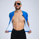 Zoot Sports TRI RACESUITS Men's Core Tri Aero Fz Racesuit - Ocean Blue