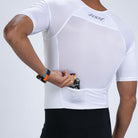 Zoot Sports TRI RACESUITS Men's Core Tri Aero Fz Racesuit - White