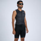 Zoot Sports TRI RACESUITS Men's Core Tri Slvs Fz Racesuit - Jet Black